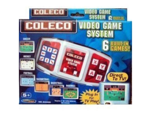 Coleco 6 In 1 Video Game System Plug N Play Newegg Com