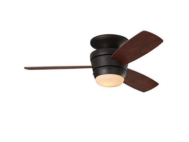 Mazon 44in Oilrubbed Bronze Integrated Led Indoor Flush Mount