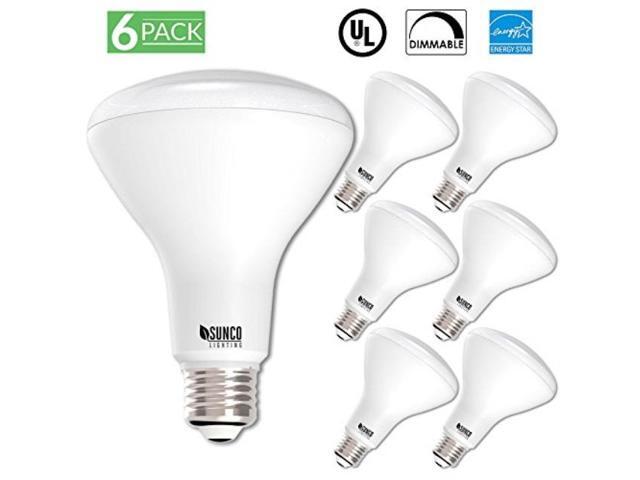 Sunco Lighting 6 Pack Br30 Led 11watt 65w Equivalent 2700k Soft White Dimmable Indoor Outdoor 850 Lumens Flood Light Bulb Ul Energy