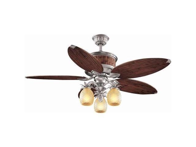 Hampton Bay Colonial Bamboo 52 In Pewter Ceiling Fan