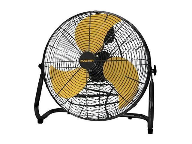 Photo 1 of ***DUSTY, USED***needs to be cleaned***
 master professional mac12f high velocity direct drive floor fan, black