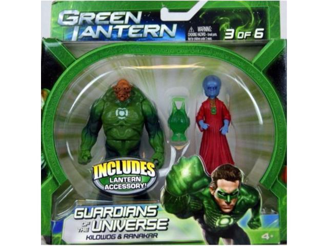 Green Lantern Movie Exclusive Guardians of the Universe 2Pack Set 3 of 6 Kilowog Ranakar Mattel Toys V8975