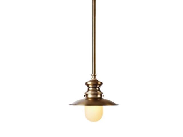 1 light brushed bronze lantern 5.7"h x 9.9"w x 9.9 antique brass