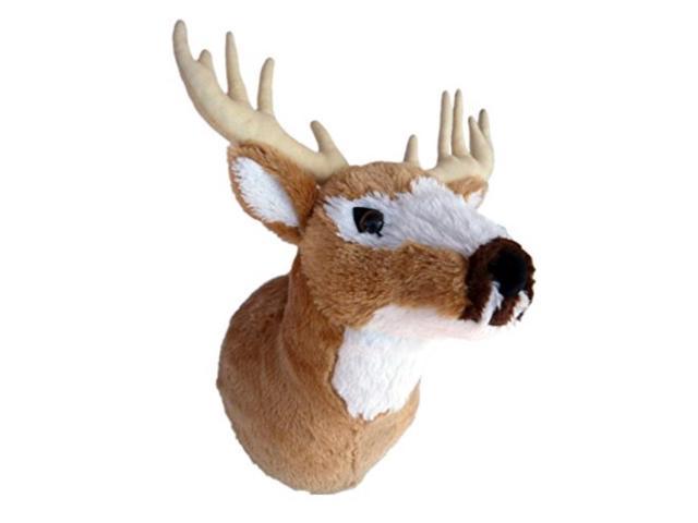 stuffed animal deer head mount