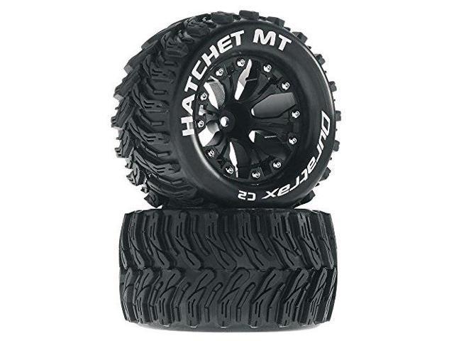 Duratrax 1/8 Posse Truggy Tire C2 Mounted 0 Offset 2  DTXC3665 