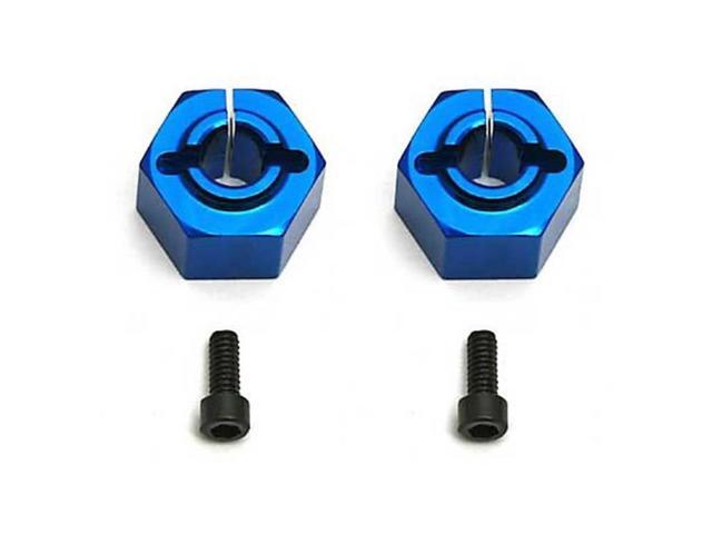 team associated 9892 12mm aluminum clamping wheel hex, rear
