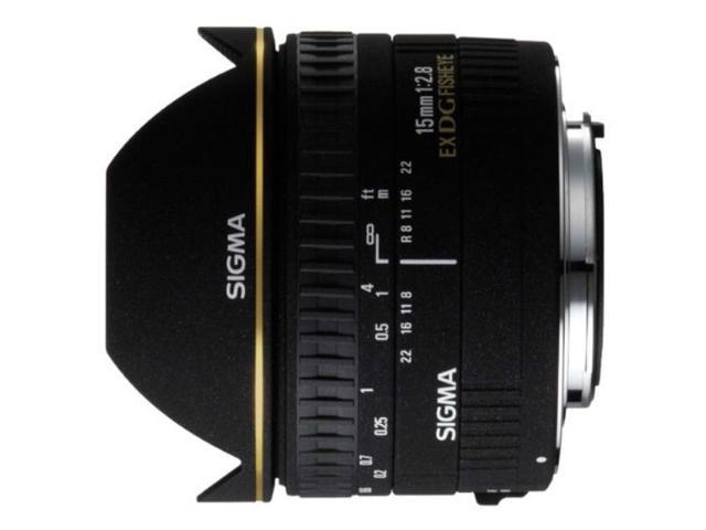 sigma 15mm f/2.8 ex dg diagonal fisheye lens for sigma slr cameras