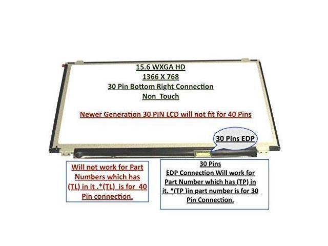 B140XTN02.4 New 14.0 WXGA HD SLIM LED LCD Screen GLOSSY 30 Pin eDP Connection
