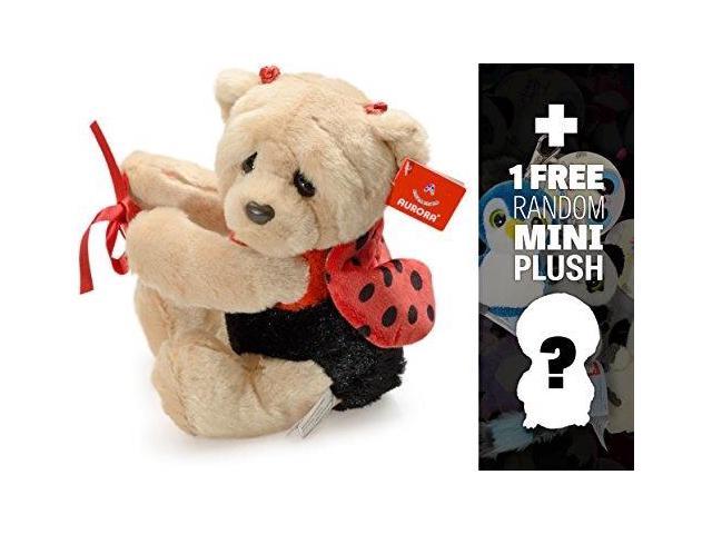 Woe Bear As Ladybug 8 5 Aurora Vase Hugger Plush 1 Free