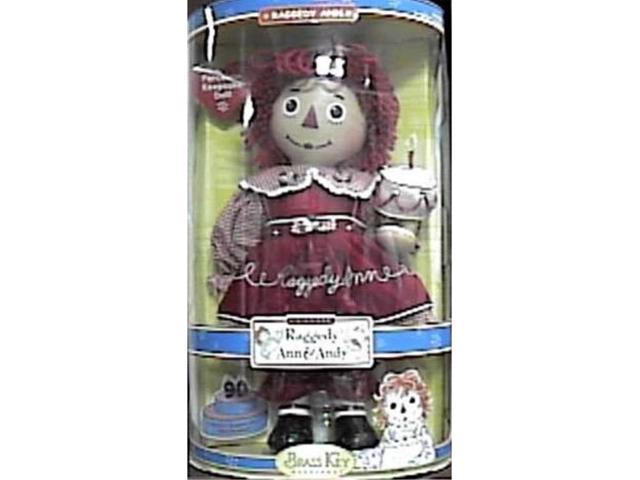 raggedy ann porcelain keepsake doll