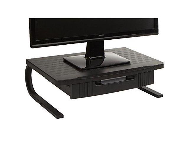 Mind Reader Extra Wide Monitor Stand Monitor Riser With Pull Out