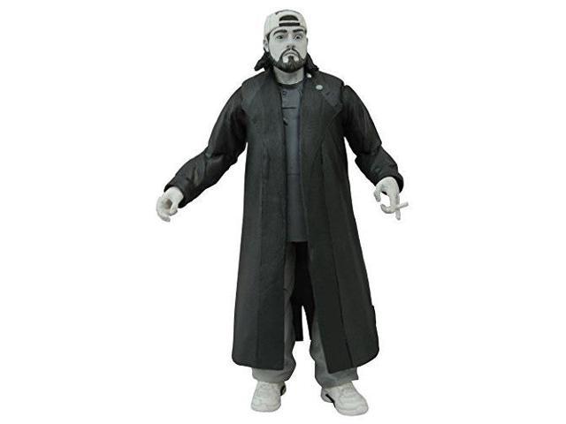 Diamond Select Clerks Silent Bob B&W Action Figure with Base and Accessories 