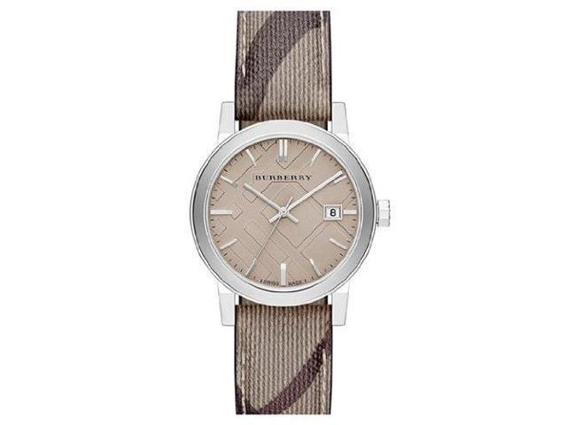 burberry smoke check strap watch