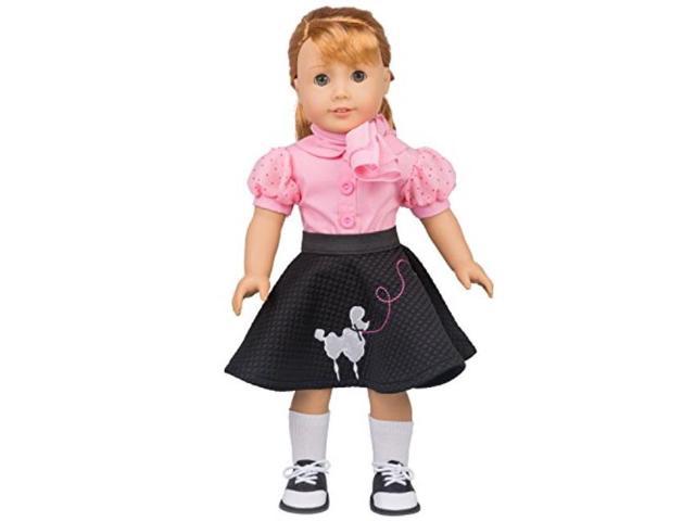 american girl doll poodle skirt