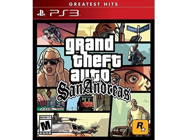 Grand Theft Auto San Andreas Playstation 3 PS3 Rockstar Brand New Free  Shipping