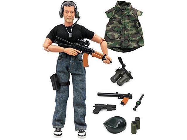 Click N Play Cnp Military Green Beret Elite Swat Unit 12 Action Figure Play Set With Accessories Brown A Newegg Com