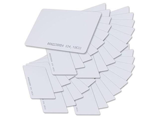 Pack of 30 SainSmart Contactless 125kHz EM4100 RFID Proximity ID Smart Entry Access Card 