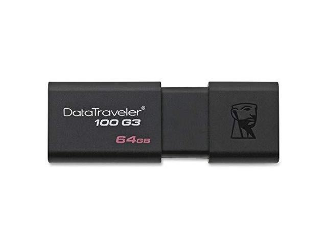 DT100G3/64GB Kingston Digital 64GB 100 G3 USB 3.0 DataTraveler