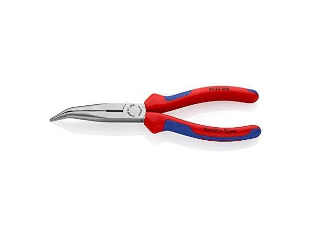 Knipex 26 22 200 Stork Beak Pliers with soft grip angled 