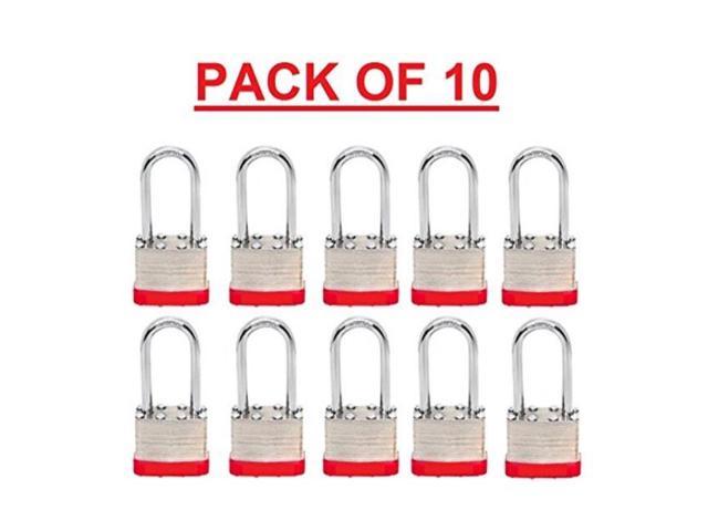 padlocks keyed alike 10 pack