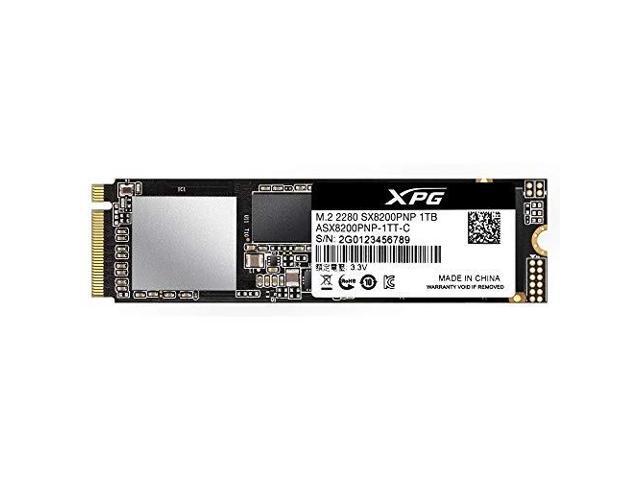 XPG SX8200 Pro 1TB 3D NAND NVMe Gen3x4 PCIe M.2 2280 Solid State Drive R//W 3500