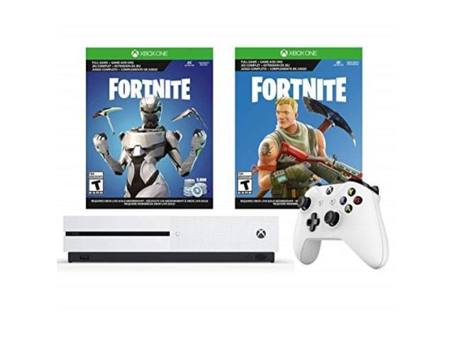 Xbox One S Fortnite Eon Cosmetic Epic Bundle Fortnite Battle Royale Eon Cosmetic 2 000 Vbucks And Xbox One S 1tb Gaming Console With 4k Bluray - 