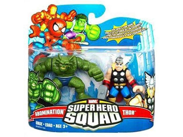 Marvel Superhero Squad Series 17 Mini 3 Inch Figure 2pack Thor Abomination