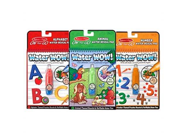 Photo 1 of Melissa & Doug Water Wow! - Bundle - Animals  Alphabet & Numbers