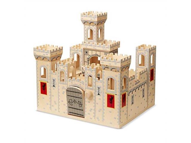 wooden castle set