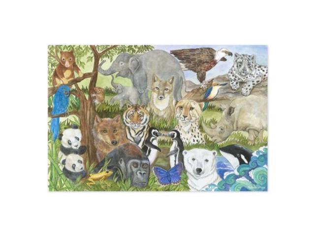 melissa and doug endangered species puzzle