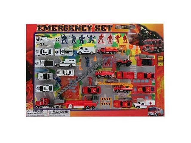 diecast emergency vehicle set