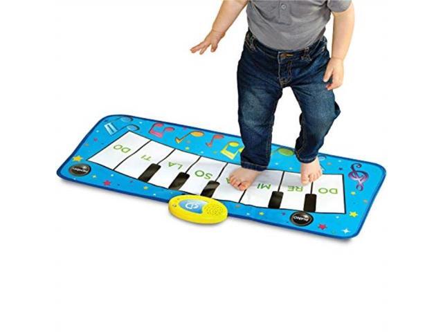 Discovery Kids Play Piano Keyboard Music Mat W Builtin Childrens