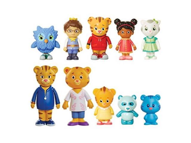 Photo 1 of daniel tiger's neighborhood friends and family figure set 10 pack exclusive