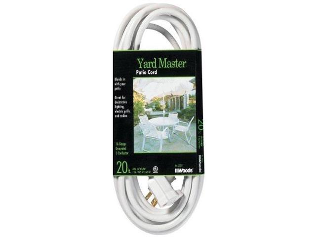 Woods 992222 Outdoor Extension Cord Sjtw Rated Weatherproof