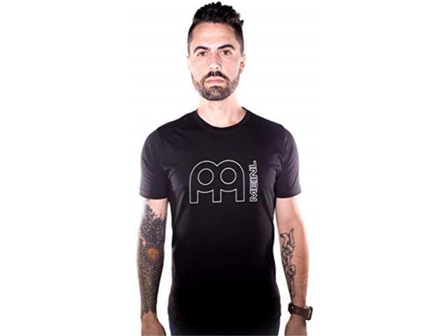 Black Small Meinl Cymbals Hollow Logo T-Shirt S77-S