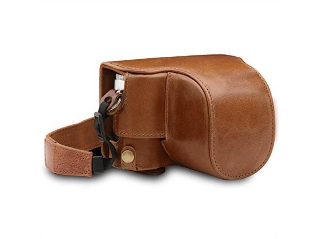 megagear ever ready leather camera case