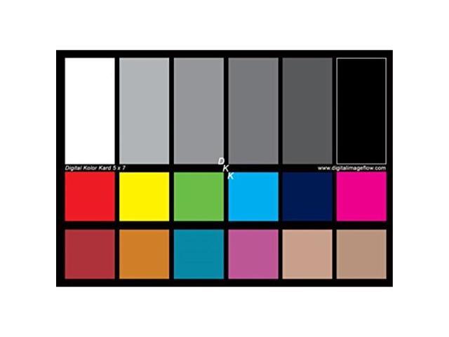 Dgk Color Tools Dkk Color Calibration Chart Set