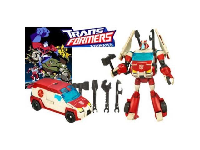 transformers animated deluxe figure autobot ratchet 