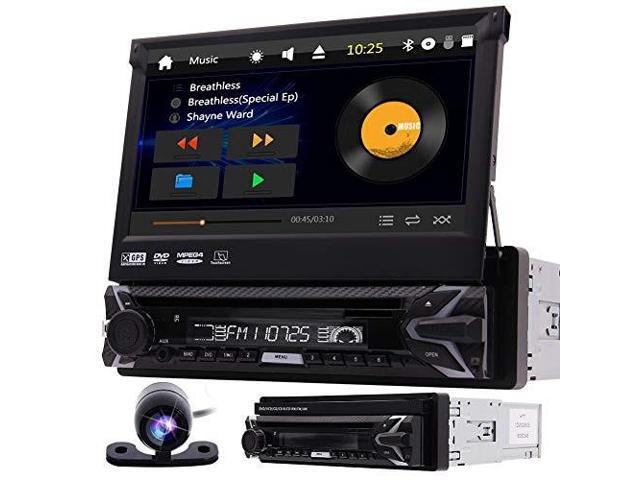 7/" Car Double Din GPS Radio Stereo Player HD Dash Navigator FM//AM USB Free Maps