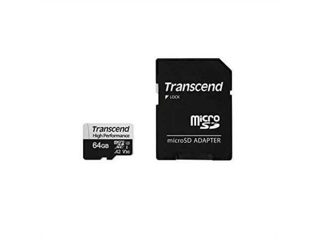 Transcend Ts64gusd330s 64gb Uhsi U3 Micro Sd Memory Card Newegg Com