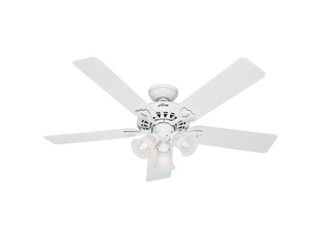 Hunter 53114 The Sontera 52inch Ceiling Fan With Five White