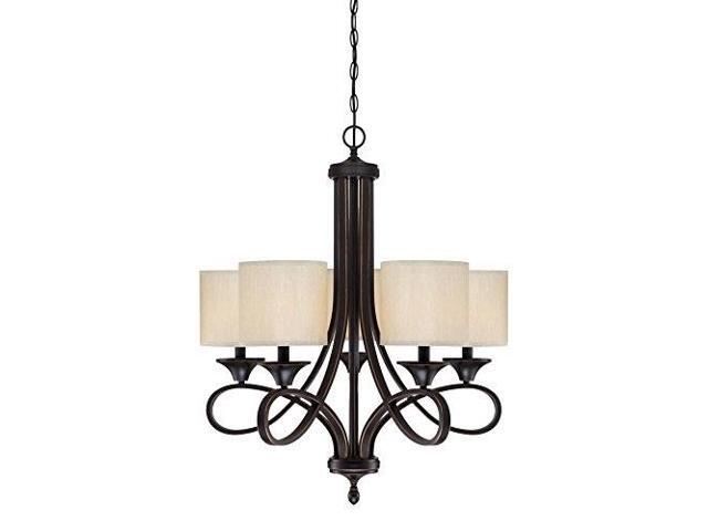 Westinghouse Lighting 6302900 Lenola Fivelight Indoor Chandelier Amber Bronze Finish With Beige Fabric Shades Newegg Westinghouse Lighting 6302900 Lenola Fivelight Indoor Chandelier Amber Bronze Finish With Beige Fabric Shades Newegg