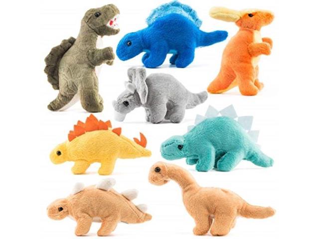 Toys & Hobbies Other Stuffed Animals Plush Dinosaurs 4 Pack 10'' Long ...