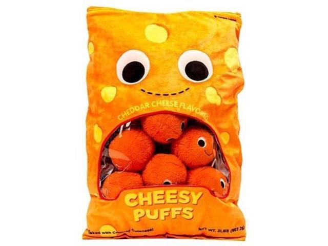 yummy world plush cheesy puffs