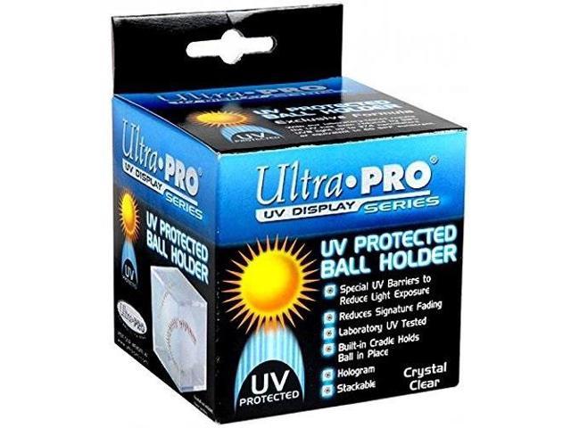 6 UV PROTECTED baseball display case clear NEW ULTRA PRO baseball CUBE 
