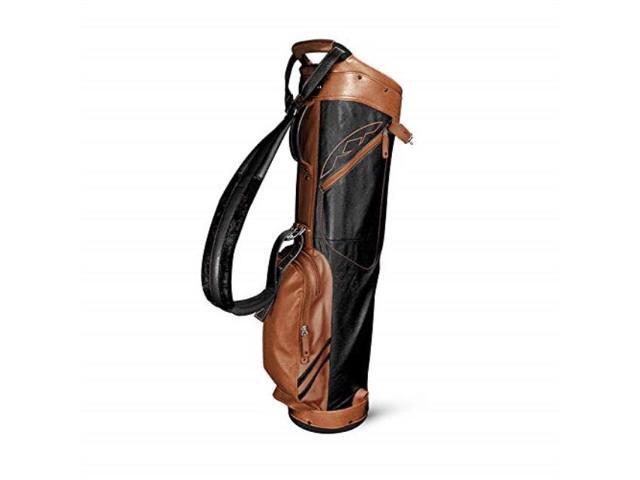 Sun Mountain 2018 Leather Collection Sunday Golf Bag Blacktan Newegg