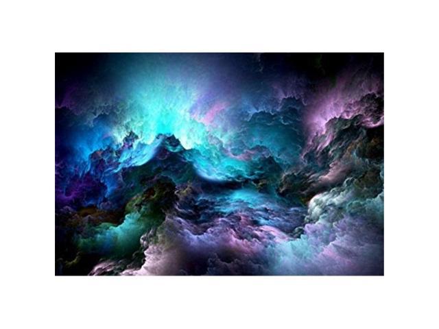 Aofoto 7x5ft Mysterious Galaxy Nebula Backdrop Dreamy Seas Of Cloud Photography Background Universe Outer Space Abstract Natural Scenery Photo Studio - galaxy cool photography background pictures