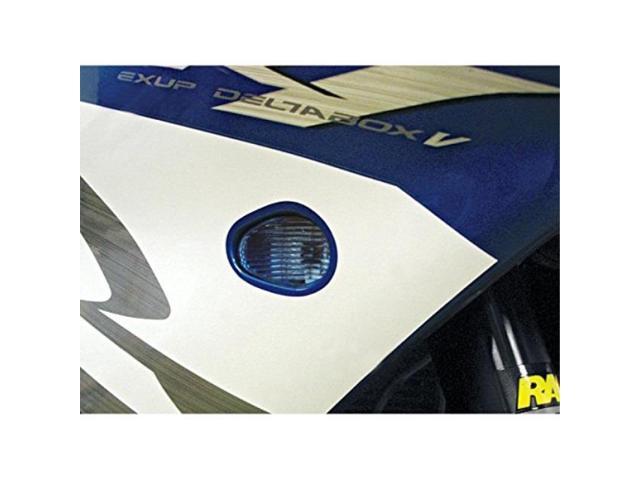 Hotbodies Racing Y04R1-SIG-BLU Blue Lens Flush Mount Turn Signal