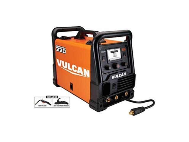 Vulcan Omnipro 220 Multiprocess Welder With 120 240 Volt Input Vulcan Omnipro 220 Multiprocess Welder