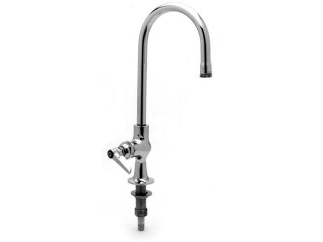 ts brass b0305 deck mount single pantry faucet with rigid gooseneck and  stream regulator - Newegg.com